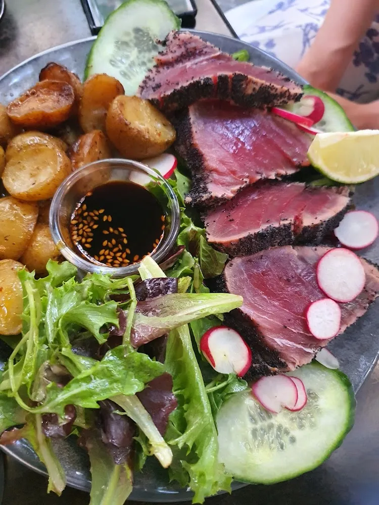 Salade de Lentilles Et Magret Fumé