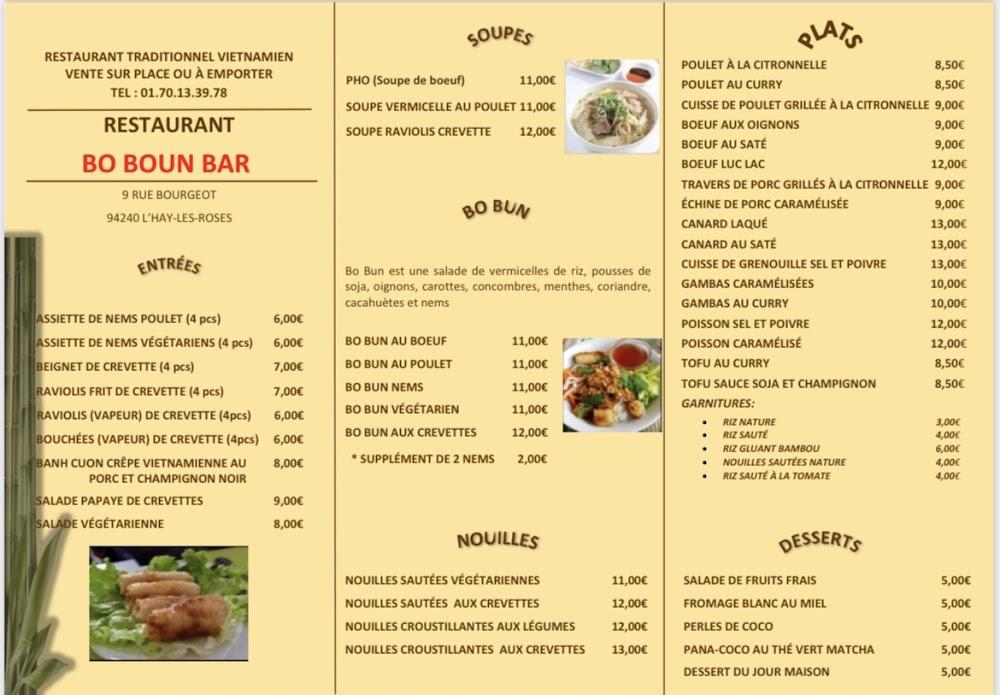 BO BOUN BAR - Scan Menu 4