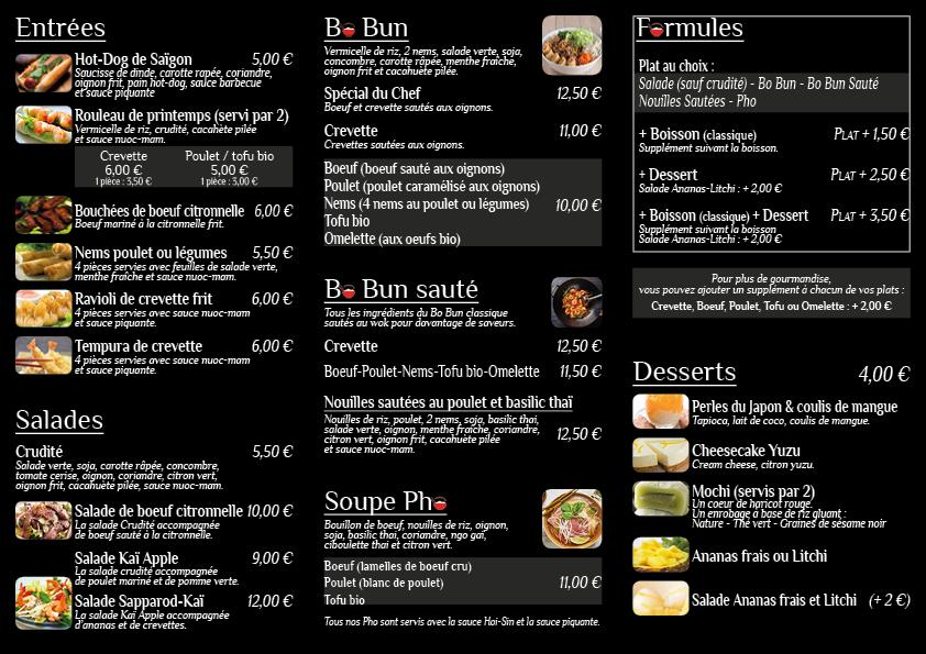 Bo Bun Vivienne - Scan Menu 4