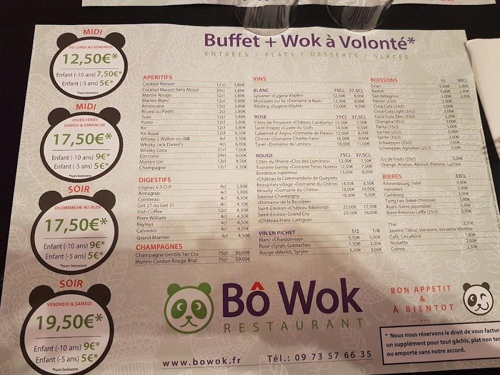 Bô Wok Restaurant - Scan Menu 4
