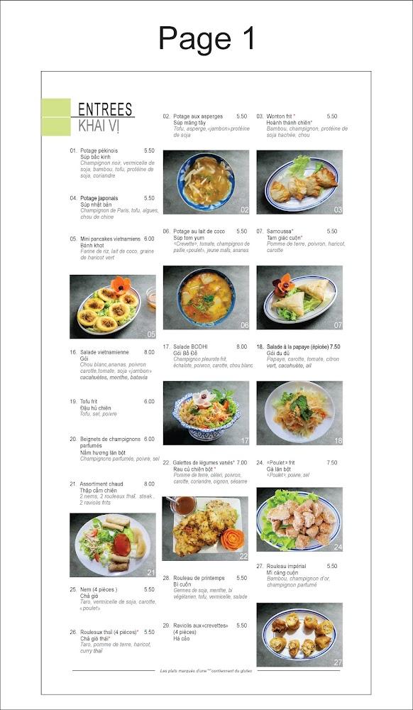 Bodhi Vegan - Scan Menu 3