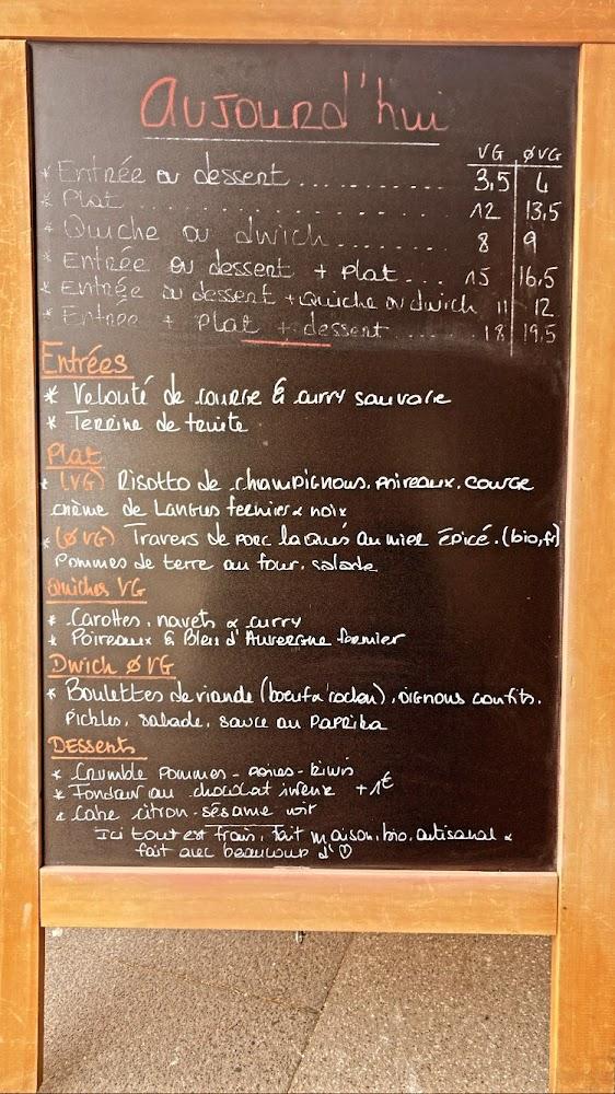 Bon Sens - Scan Menu 1