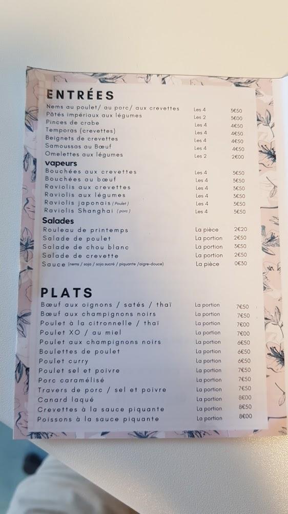 Bonheur De Pan - Scan Menu 3