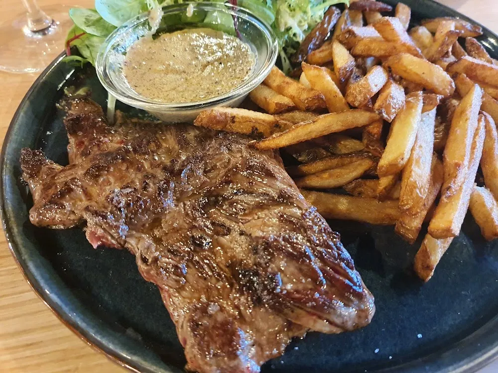 Bavette de Boeuf Frites Maison