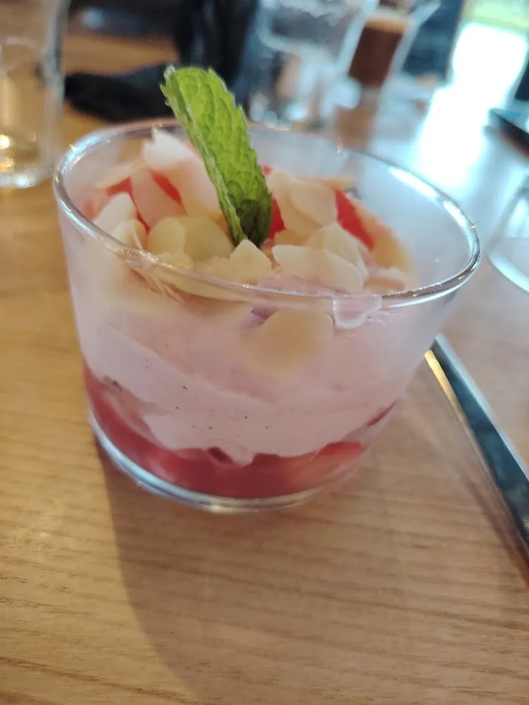 Mousse Fraise Menthe Pamplemousse