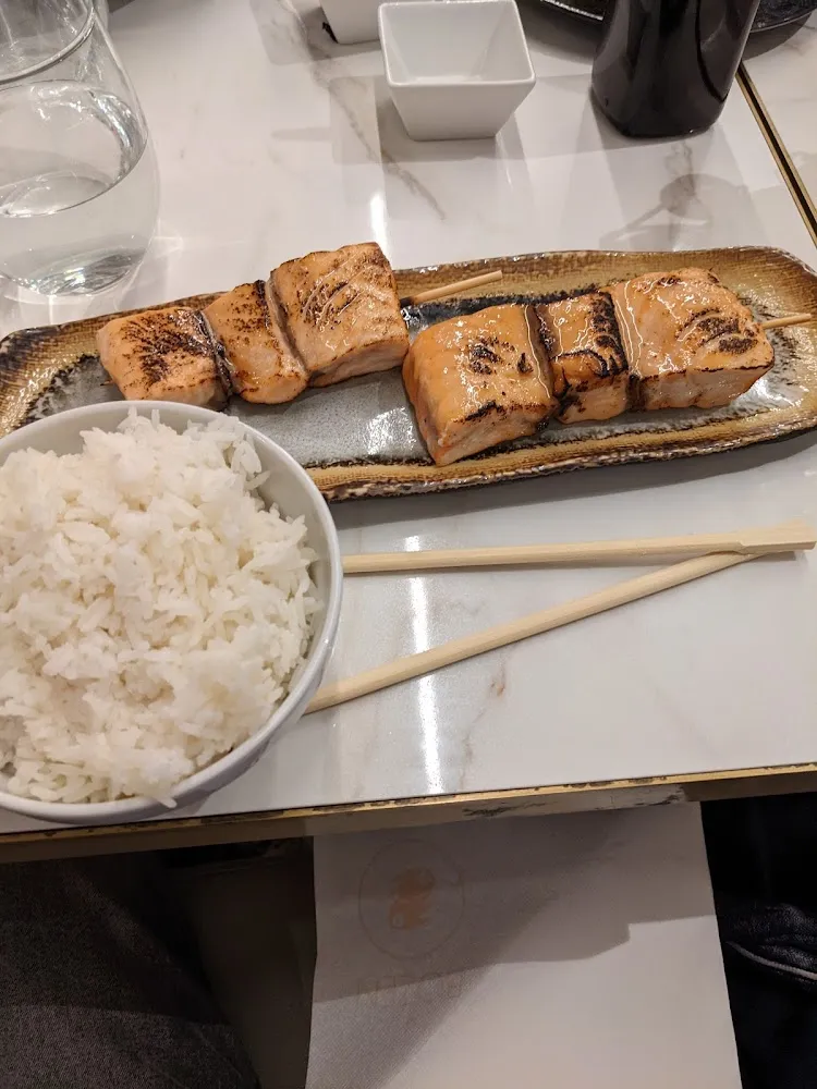 Brochettes Saumon Teriyaki