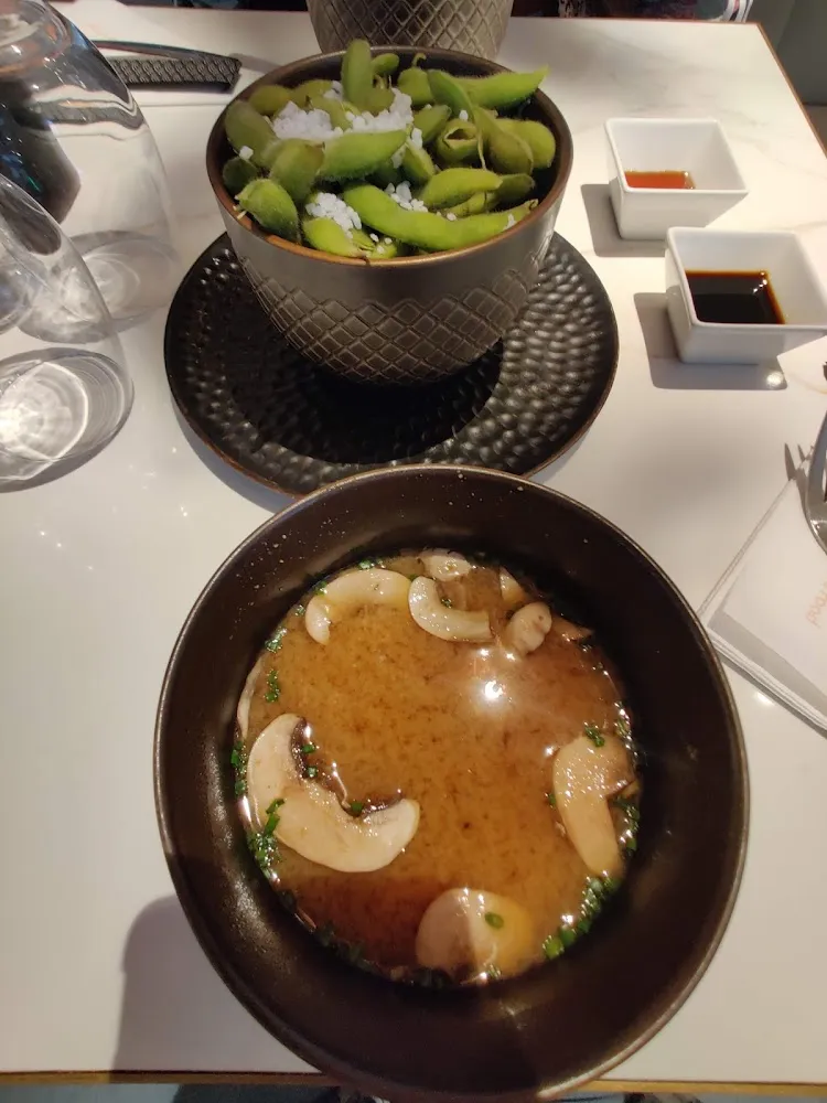 Miso and Edamame