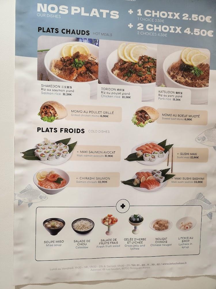 Brioche Bao - Scan Menu 1