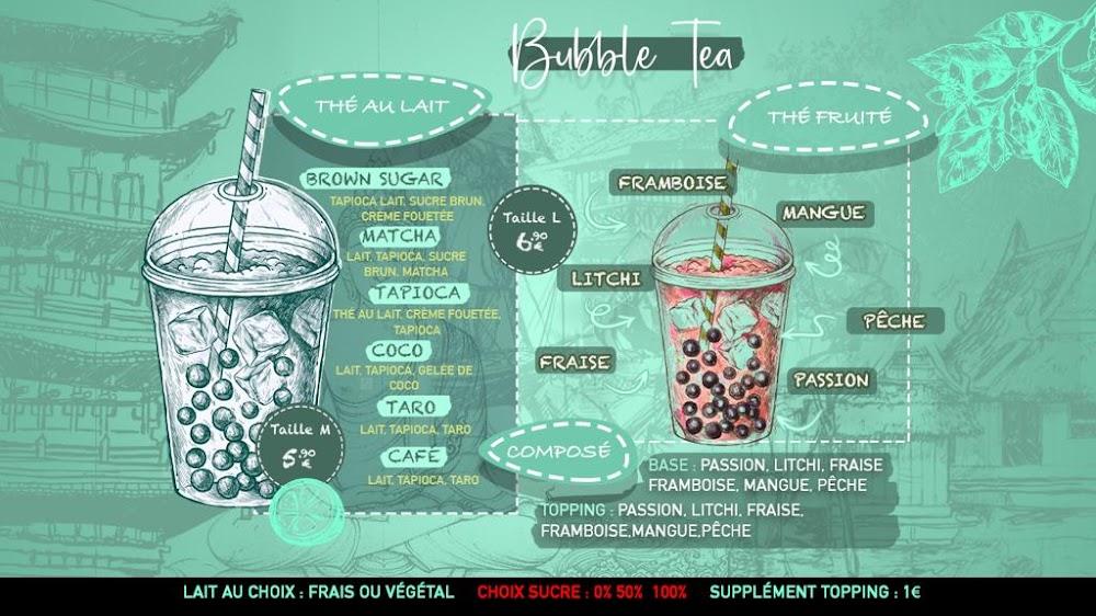 Bubble Bali - Poké bowl - gua bao - Asian food - Scan Menu 1