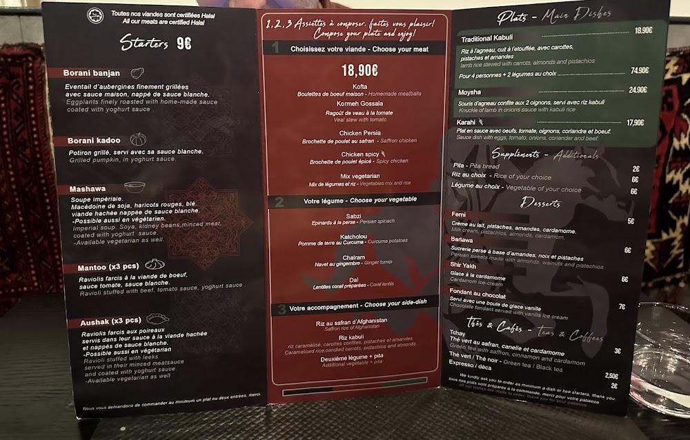 Buzkashi - Scan Menu 4