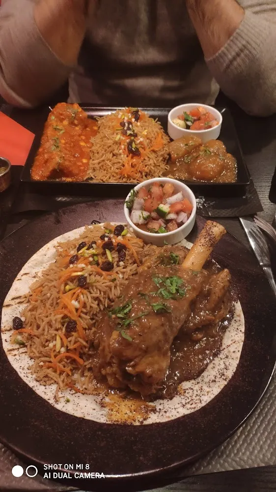 Souris d'agneau Riz Kabouli