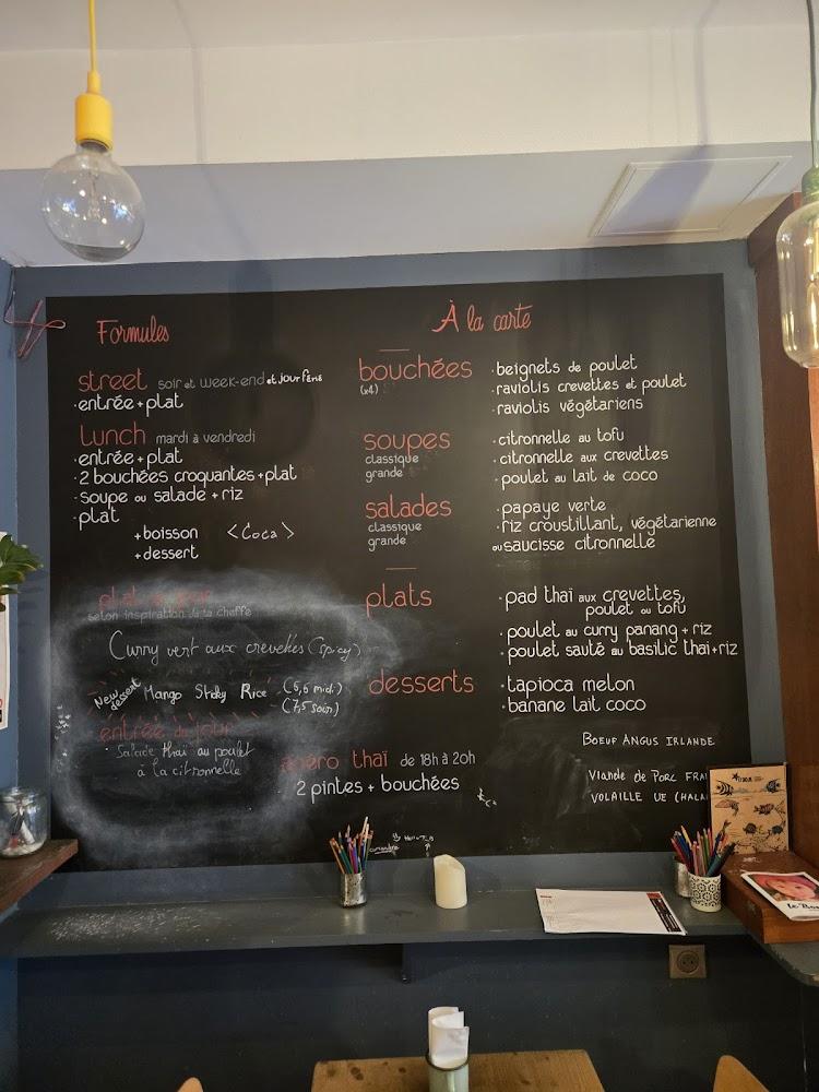 Canal Thaï - Scan Menu 3