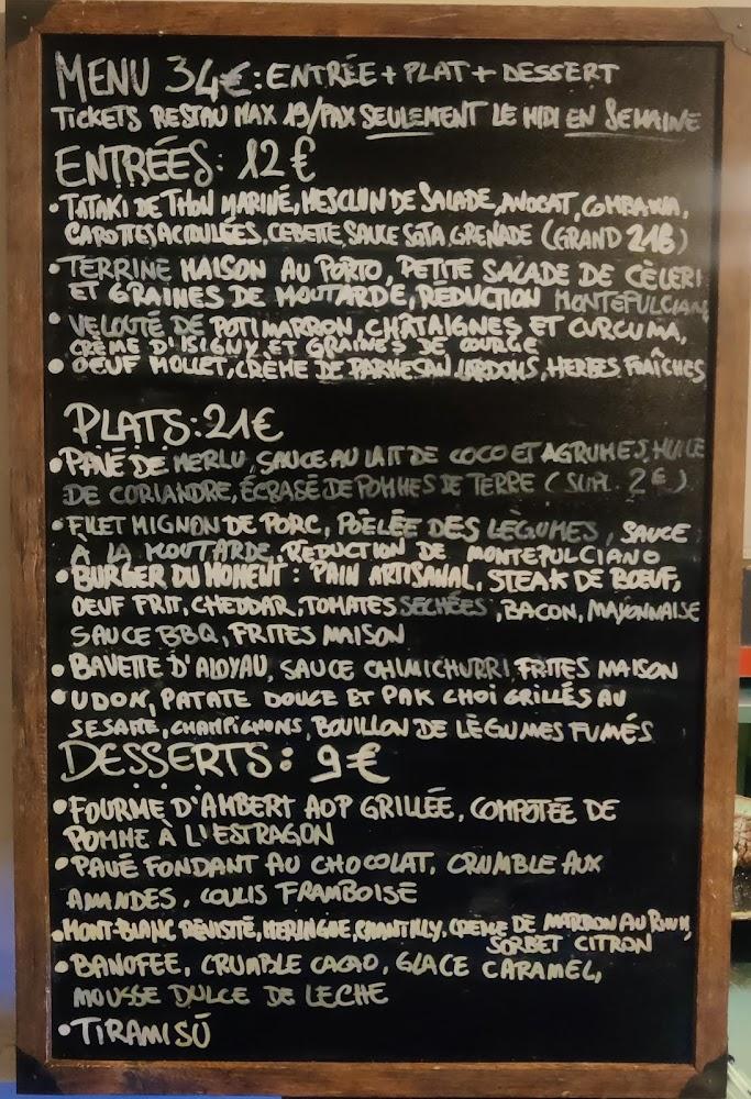 Caracole - Scan Menu 1