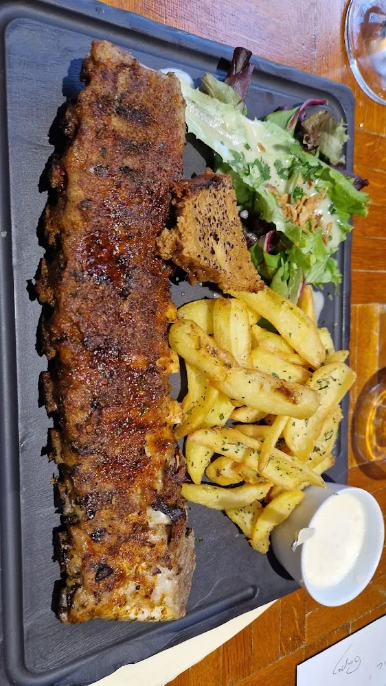 Travers de Porc Au Miel Et Épices Douces