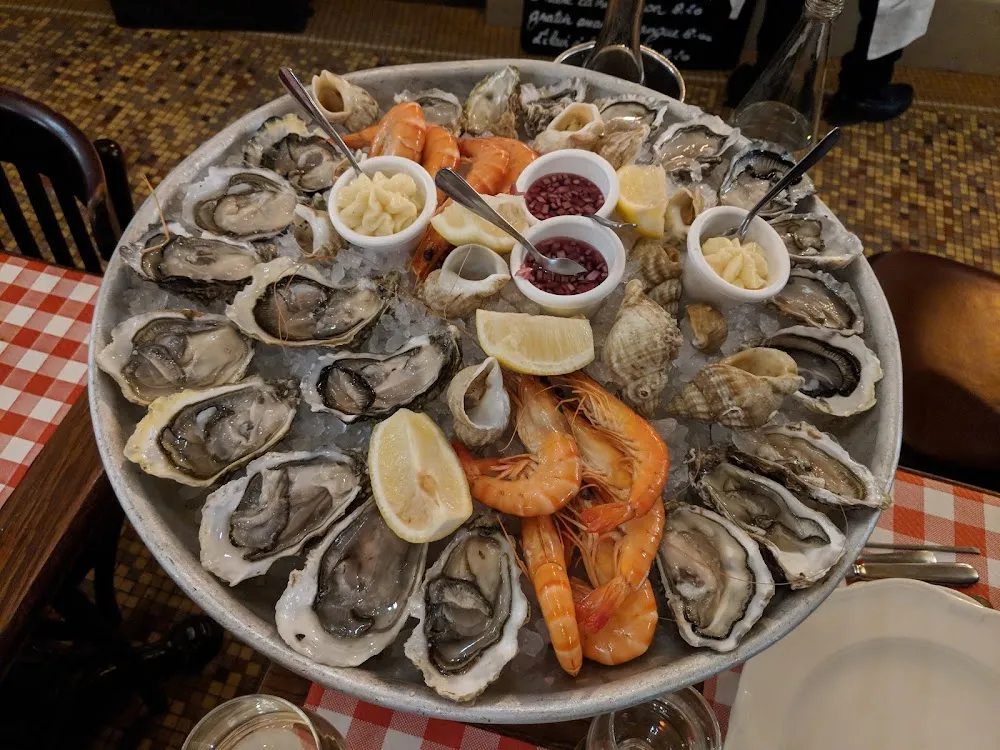 Assiette de L’écailler