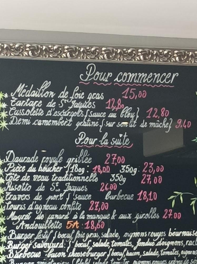 Chez Alain - Ivry-sur-Seine - Scan Menu 1
