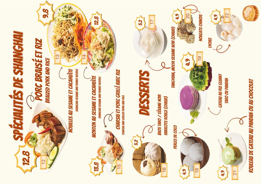 CHEZ CELINE - Scan Menu 2