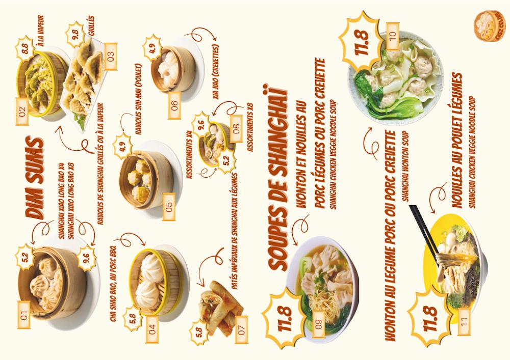 CHEZ CELINE - Scan Menu 3