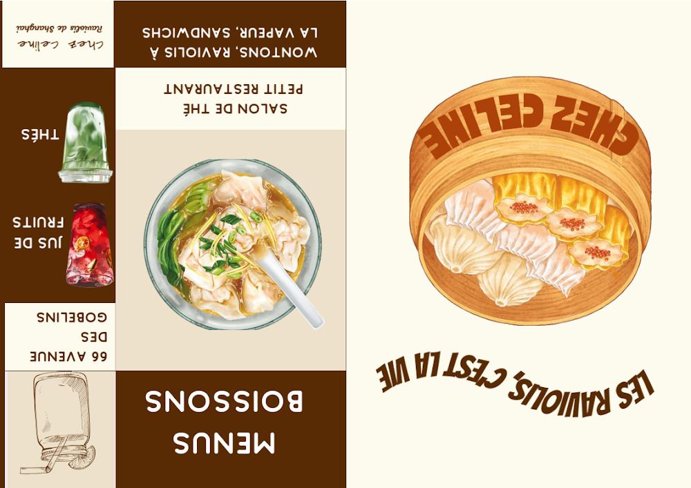 CHEZ CELINE - Scan Menu 4