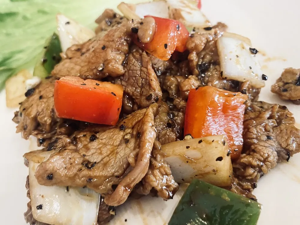 Filet de Bœuf Sauté Au Poivre Noir