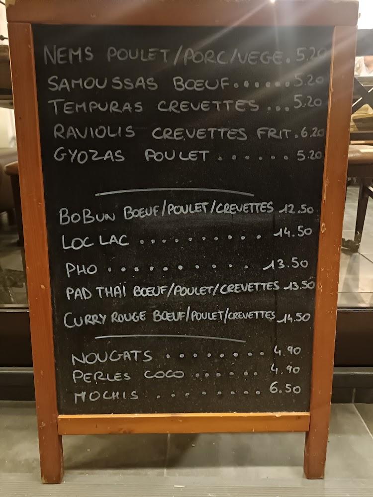 Chez Jojo - Scan Menu 1