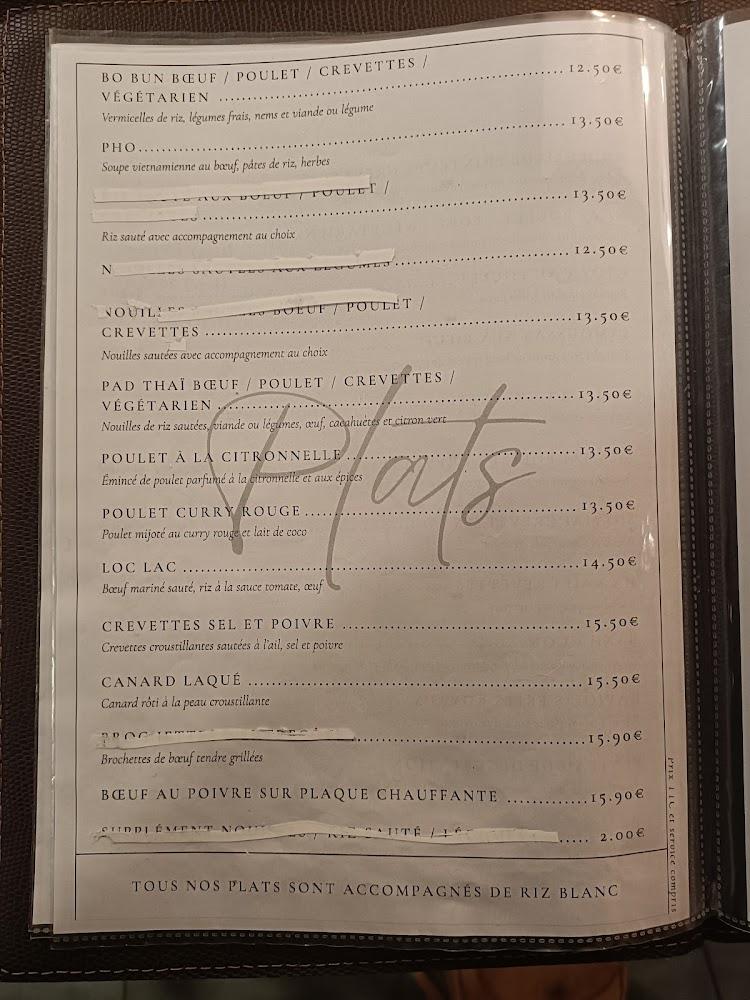 Chez Jojo - Scan Menu 2