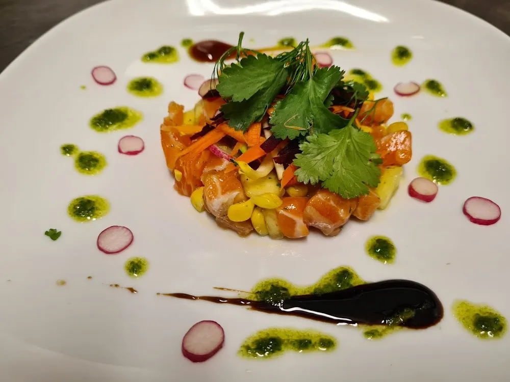 Tartare Saumon Aux Pommes