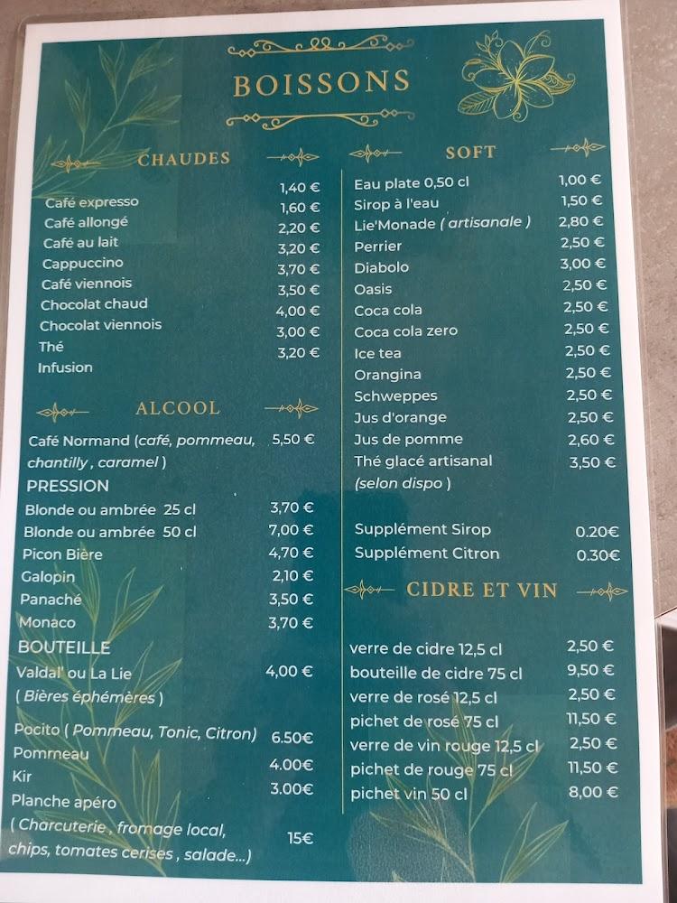 Chez ju et mini bar des rhodos - Scan Menu 2