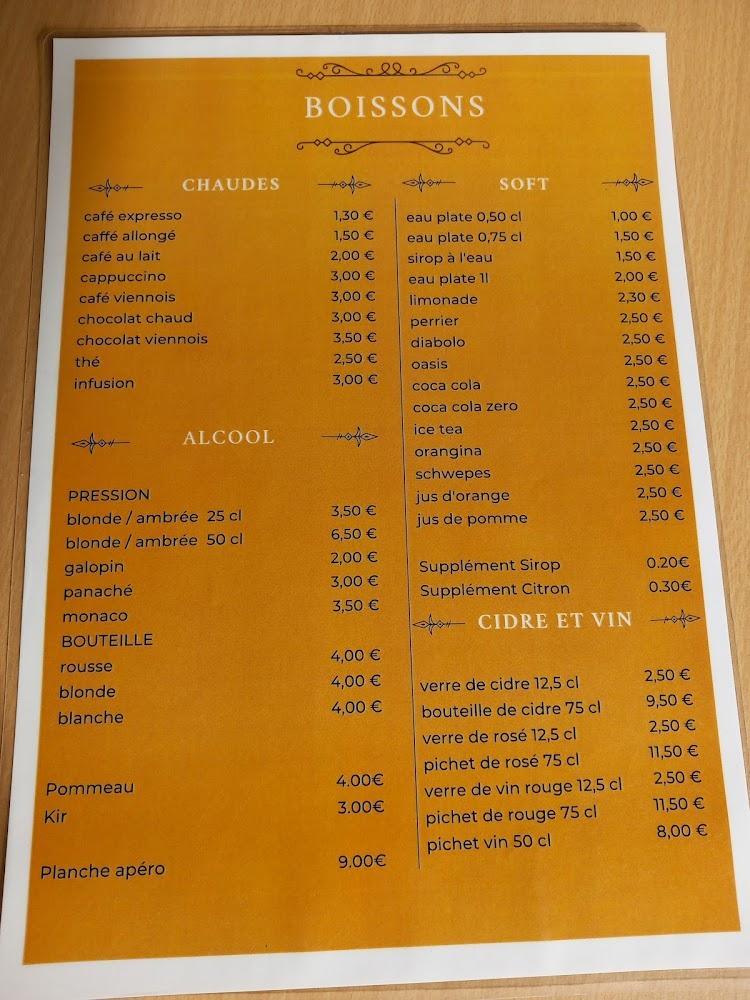Chez ju et mini bar des rhodos - Scan Menu 4