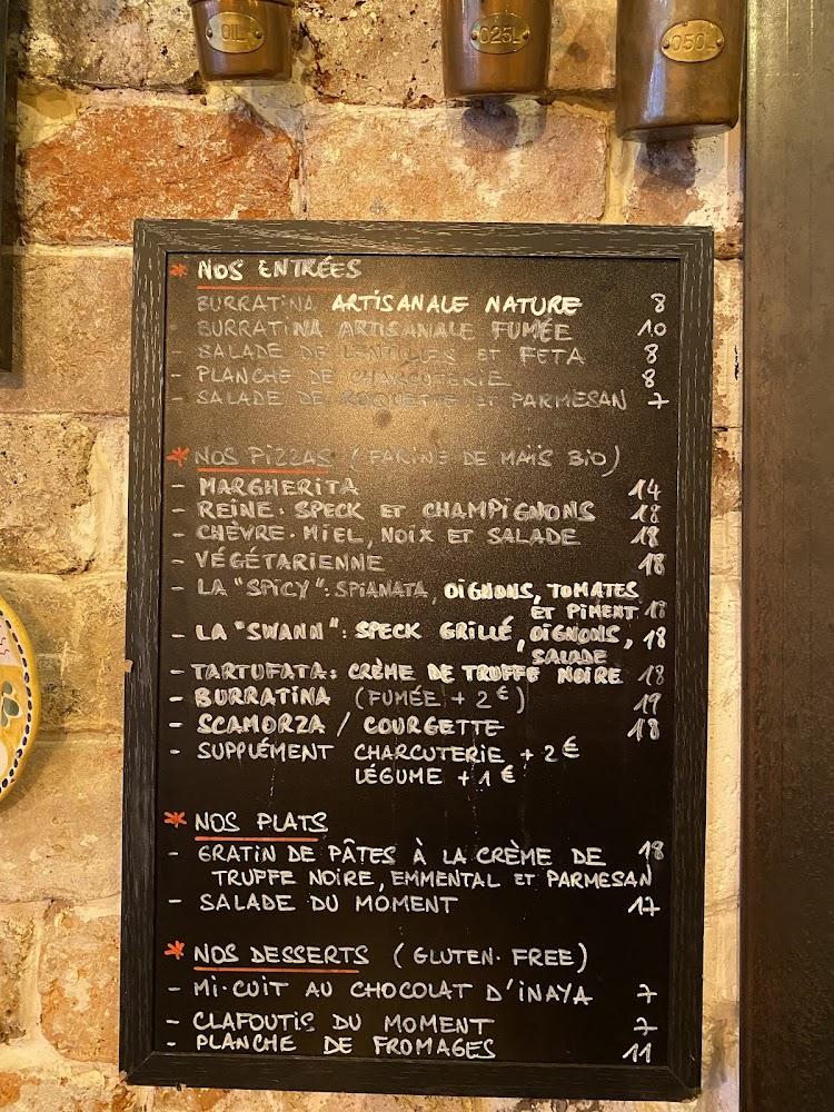 Chez ma Poule - Scan Menu 2