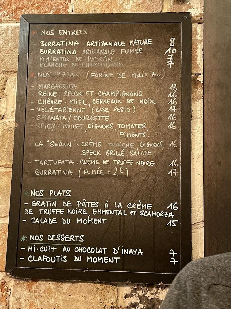 Chez ma Poule - Scan Menu 4
