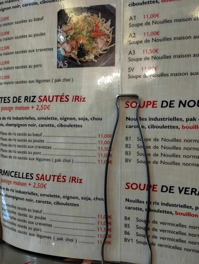 Chez Nouilles - Scan Menu 4