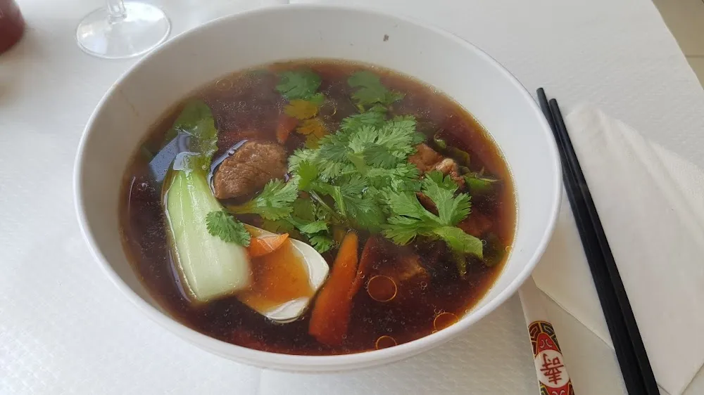 Soupe de Nouilles Au Bœut