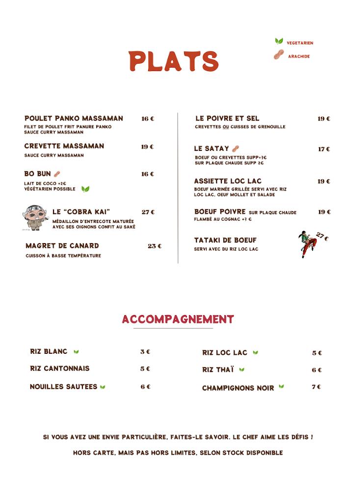 Chez Tang - Scan Menu 2