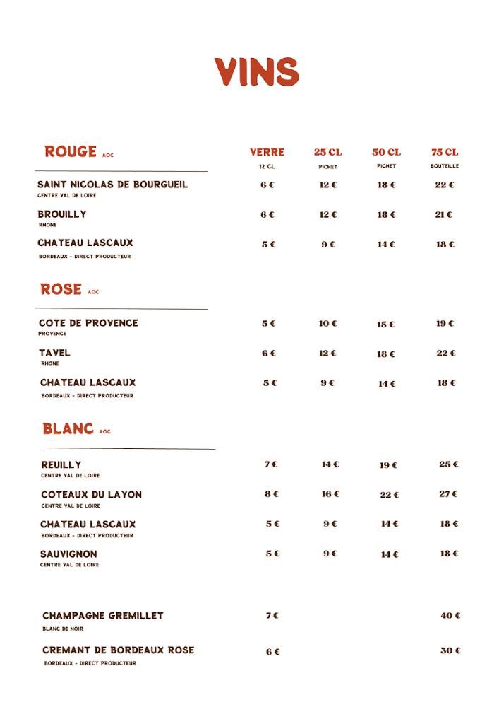 Chez Tang - Scan Menu 3