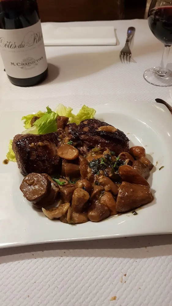 Filet de Bœuf Aux Cèpes