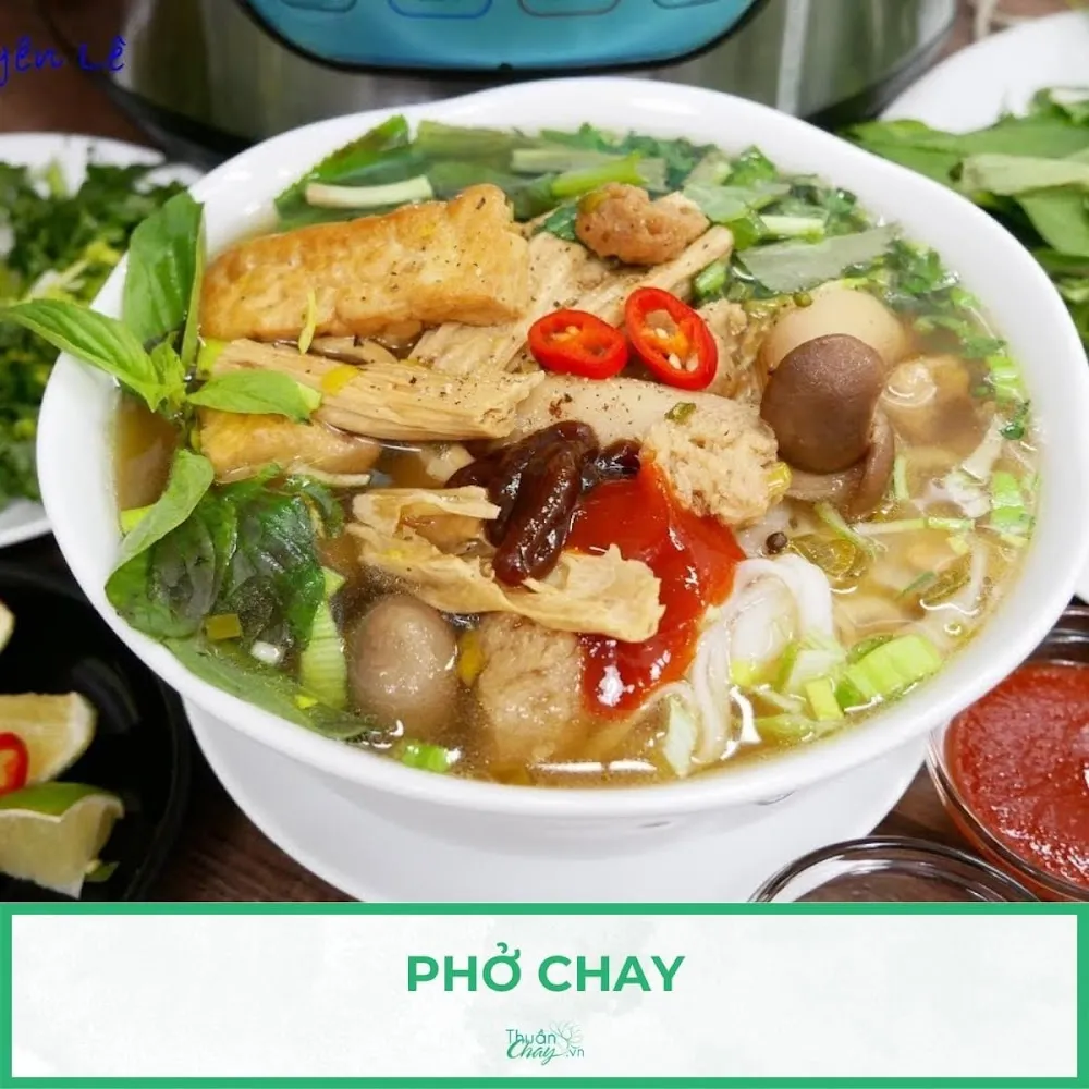 Bún Riêu Chay - Soupe Végétarienne Vermicelles Ou Pho