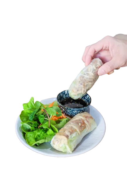 Gỏi Cuốn Bò Fresh Spring Rolls Beef Rouleaux Printemps Au Bœuf 8 00 €