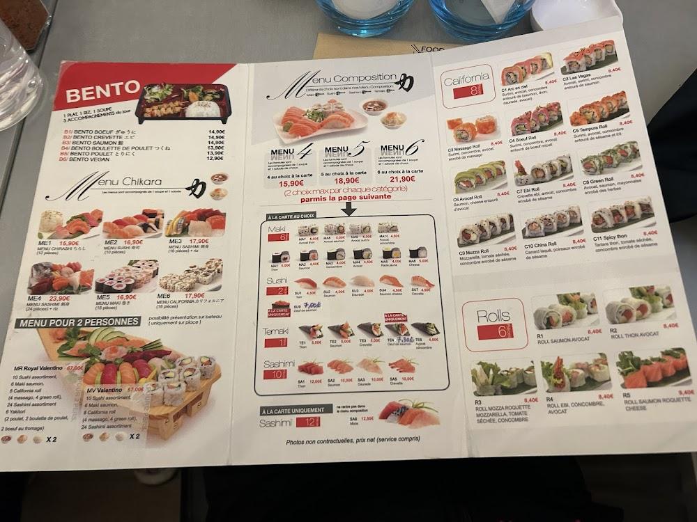 Chikara - Scan Menu 4