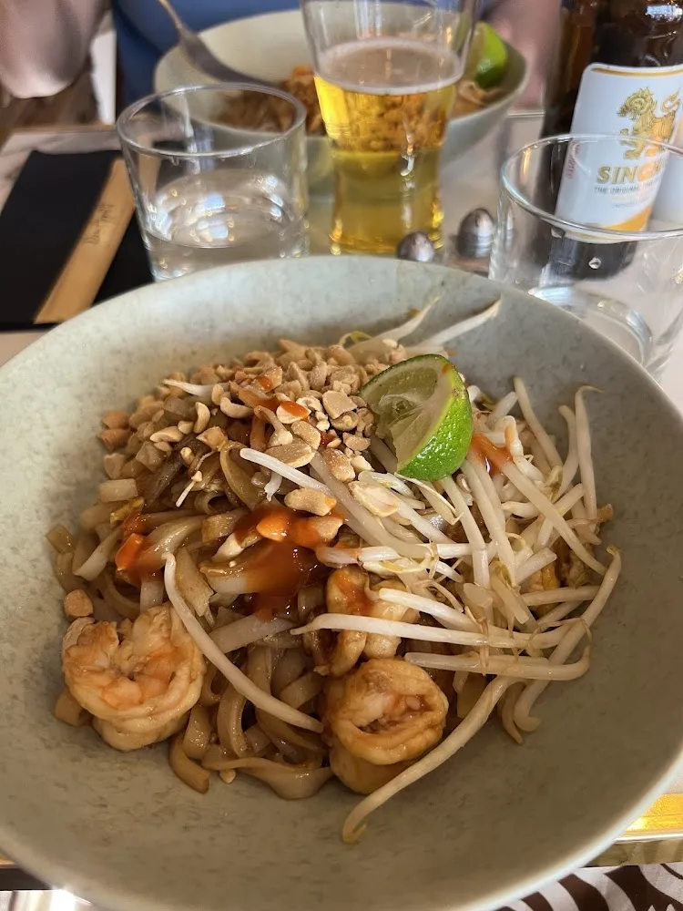 Pad Thai Met Garnalen