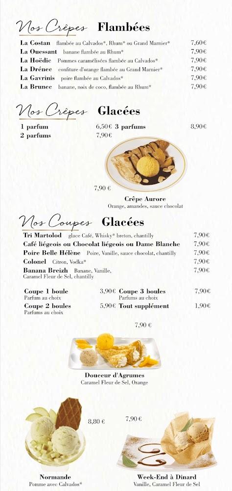Crêperie bretonne TRI MARTOLOD - Scan Menu 3