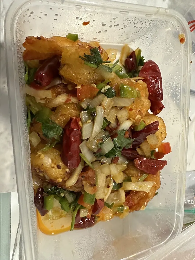 Crevettes Pimentées