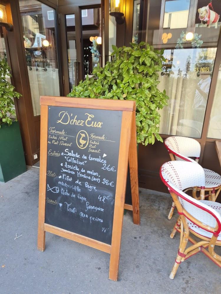 D'Chez Eux - Scan Menu 1