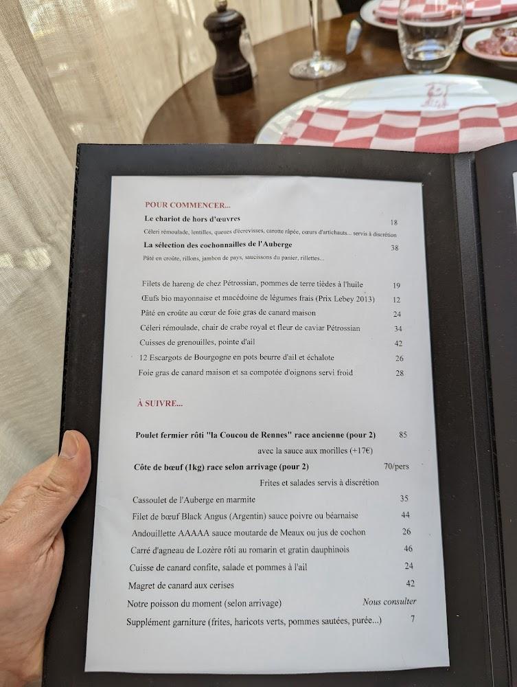 D'Chez Eux - Scan Menu 2