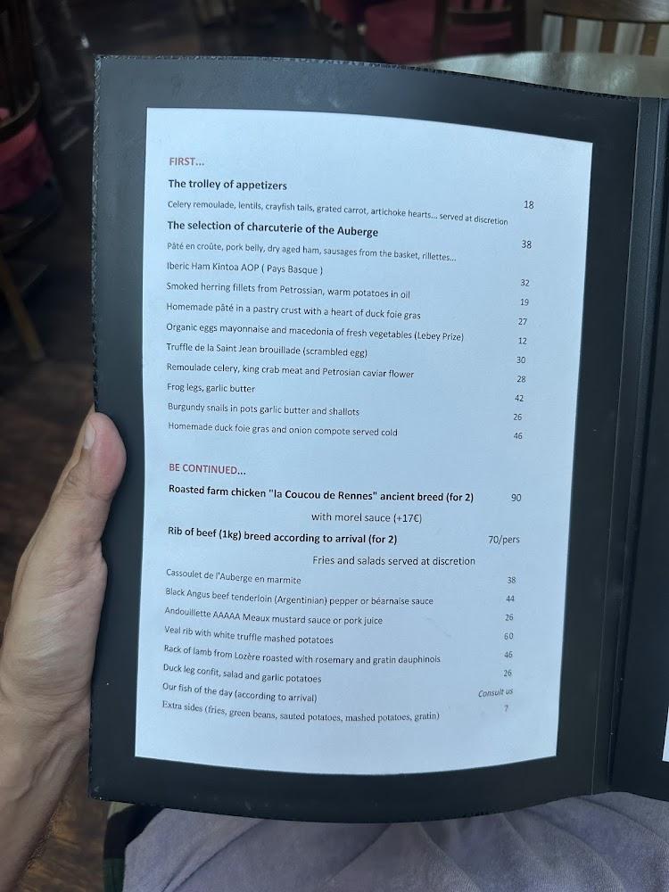 D'Chez Eux - Scan Menu 4