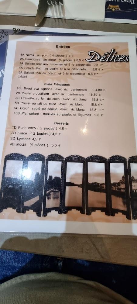 Délices d'Asie - Scan Menu 4