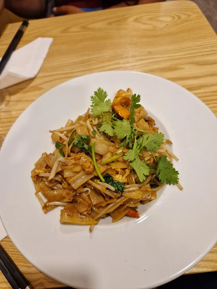 Pâte de Riz Sautés Aux Crevettes