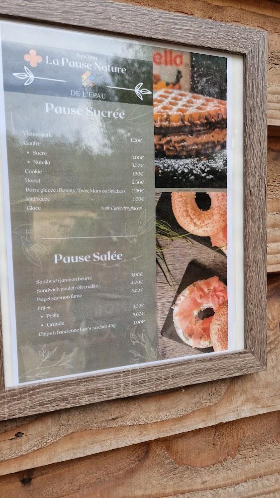 Domaine de L'Epau - Scan Menu 2