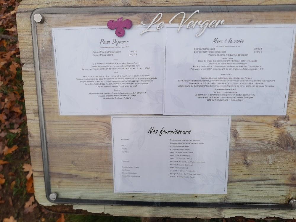 Domaine de L'Epau - Scan Menu 4