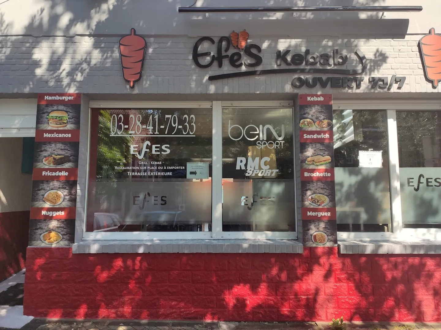 Efes Kebab Merville livraison emporter sur place 365j/365